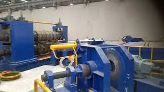Steel coil slitting machine 