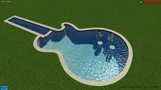 Gibson Les Pool w Barstools