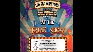 MWF Presents: FREAKSHOW - Tino Valentino vs. Don Montana 10/19/2024