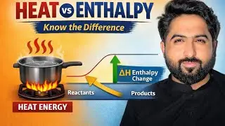 Difference Between Heat and Enthalpy | Class 9 Chemistry | Easy Explanation