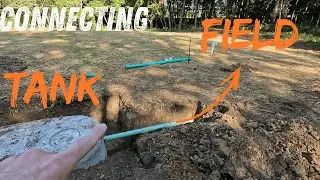 Последний шаг установки септика