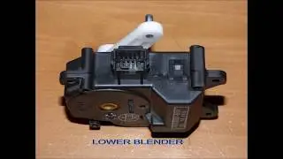 2007 LEXUS RX 350, BAD HEATER, Bad Air Conditioner because of a Bad door actuator