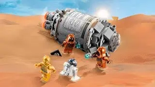 LEGO STAR WARS 75136 DROID ESCAPE POD REVIEW ОБЗОР НА РУССКОМ