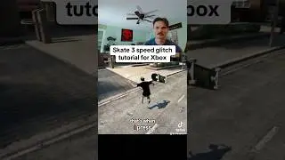 Skate 3 speed glitch tutorial #fyp #skate3 #skateea #xbox #gaming #gameplay #tutorial #viral #oneeye