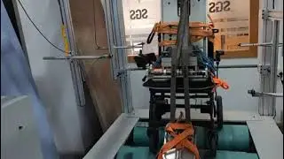 Test di stress su carrozzina pieghevole ultraleggera Navigator | Prova di durata in laboratorio