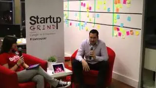 Ben Pickering (SoMedia Networks) at Startup Grind Vancouver