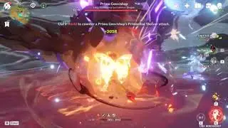 Hu Tao 1.77m Open World with my friend Luquiere's Kazuha and Ganyu