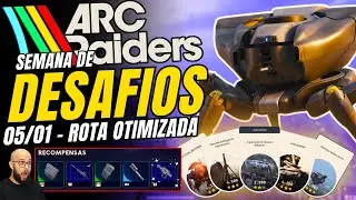 Arc Raiders Desafios da Semana 05/01!! Quase tudo em um s&oacute; mapa!!