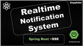 Develop Real Time Notification System Using SSE(Server Sent Event) | Real Time Notification System |