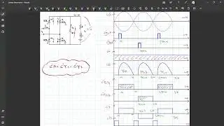 Power Electronics (1) :  18 1PH full wave controlled bridge rect. Highle induct R L EB load with FWD