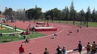 Merritt track gets the win in their first 4x100m relay for the 2022 season