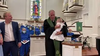 Baptism of Clara Jane Carlson at PCPC: Oct. 24, 2021