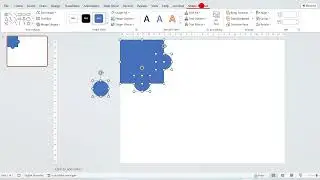 Creating Puzzle Piece in PowerPoint (Part 1/6)