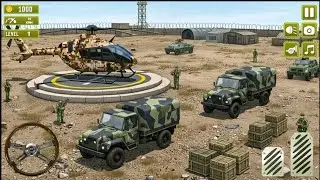 US Army Truck Driving Simulator 🚛 | 3D Military Game Android Gameplay | Arianav Gamer