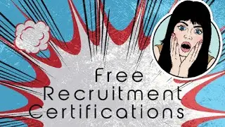 3 Best Recruitment certifications Free| Free Recruitment Certifications #itrecruitment #recruiter