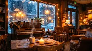 Winter Caf&eacute; Piano Jazz ❄️ Calm Music for Work, Study & Relaxation