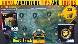 How To Open Royal Adventure Crate And Get more Airdrops|M8 Royal Adventure Crate Opening Tips Tricks