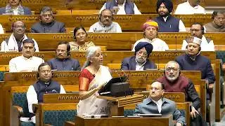 Nirmala Sitharaman Budget Speech | Budget Announcement | Sansad TV | Budget 2025 Recap