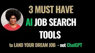 3 MUST HAVE AI JOB SEARCH TOOLS TO LAND YOUR DREAM JOB