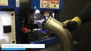 4.0'' Size Up & Flare Tooling | RFM-6 Tube End Forming Machine | Proto-1 Manufacturing