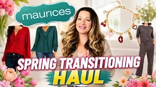 Maurices Spring Transitioning Haul | Wear Now & Later Fashion From Maurices for Women Over 40
