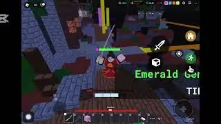 gameplay of me in bedwars