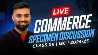 COMMERCE SPECIMEN 2025 SOLUTION | CLASS-12 | ISC | Shubham Jagdish |8112601234 | #shubhamsambhallega