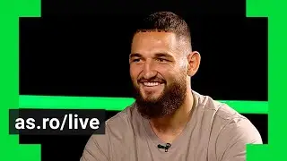 Nicolae Negumereanu la AS.ro LIVE, partea 1. Luptătorul care a scris istorie pentru România în UFC