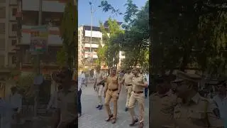 IPS commissioner officer 👮&zwj;♀️ Mumbai police at ￼Dombivli #police #ips #viral #shorts #mumbai #yt