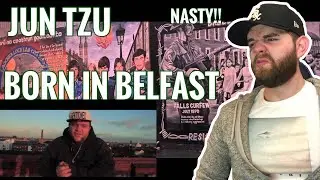 [American Ghostwriter] Reacts to: Jun Tzu- Born in Belfast- This man has some bars!!! 🔥