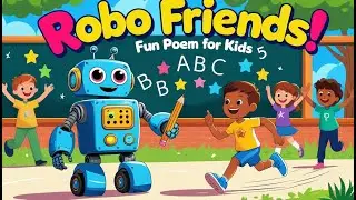 Robo Friends at School | Fun Robot Poem for Kids | Learn & Play with AI!