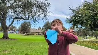 Making the Paper Airplane That Flies 100 feet!
