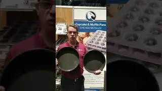 Exact Stack Pizza Pans Chicago Metallic - PWA Food