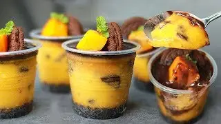 Oreo Mango Dessert Box | Mango Pudding Dessert Box | Oreo Dessert | Yummy Dessert Recipe
