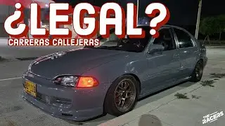 Corriendo en las calles con mi Honda Civic Turbo