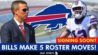 🚨Bills Make 5 Roster Moves + SIGNING Gabe Davis SOON? Buffalo Bills News