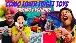 COMO FAZER FIDGET TOYS / 