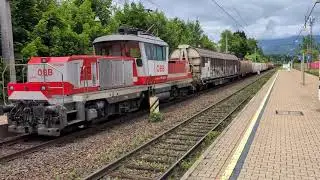 Güterzüge Villach - Warmbad 10.06.2024