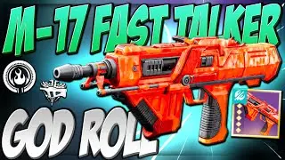Этот M-17 Fast Talker с идеальными характеристиками для PvE просто имба | Destiny 2