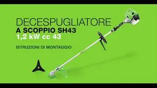 SUPHERBA Decespugliatore a scoppio SH43 1
