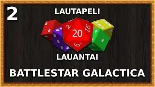 Lautapeli Lauantai - Battlestar Galactica (w/ ColorHammer, Daasdfe & RaitzeR)