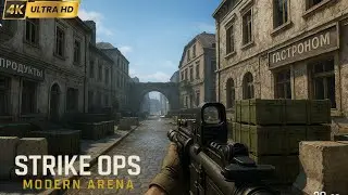 RAINY TOWN || FPS : STRIKE OPS MODERN ARENA || GAMEPLAY