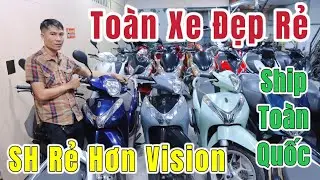 Nhiều Xe Rẻ Đẹp Zin AB - PCX - Grande - SH Rẻ Hơn Vision Nhiều Jupiter Có Góp Tại Xe Máy Phi Tiến