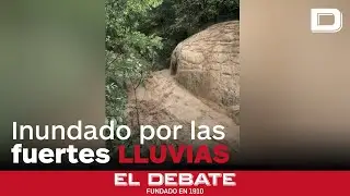 El Monasterio de Piedra de Zaragoza queda de nuevo inundado por culpa de la DANA