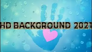 Handprint background video