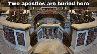 Rome Italy | Basilica dei Santi XII Apostoli - 4K Walking Tour