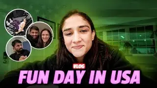 Crazy Day Out in USA with Bajrang Punia 🇺🇸 || Sangeeta phogat Vlog 