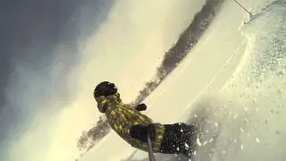 Hirafu first tracks jan 27th 2014