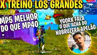 X TREINO LOS GRANDES - YGORX, RAFIS, SHOTZ E DA CRUZ - YGORX FALA O ELE ACHA DO NOBRU