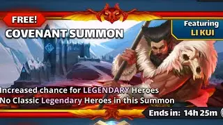Empires and Puzzles, 250+ Covenant Summons - Featuring meta heroes Li Kui, Fafnir, Dularfulr & more!